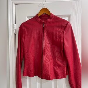 Genuine Leather Anne Klein Jacket
